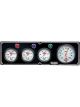 Quickcar Racing Products Gauge Panel Assembly Fuel Pressure / Oil Pr