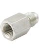 Quickcar Racing Products Fitting Gauge Adapter Straight 4 AN Male to 1