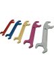 Quickcar Racing Products AN Wrench Set Double End 5 Piece 6 AN to 16 A