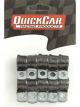 Quickcar Racing Products Line Clamp Adel 0.750 in ID Rubber Lining Ste