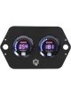 Quickcar Racing Products Gauge Panel Assembly Competition Oil Pressur