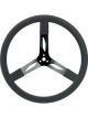 Quickcar Racing Products Steering Wheel 17 in Diameter 3 Spoke Steel B