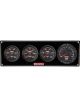 Quickcar Racing Products Gauge Panel Assembly Redline Oil Pressure /
