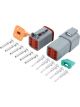 Quickcar Racing Products Electrical Connector Deutsch Connector 6 Pin