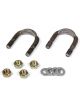 Quarter Master Universal Joint U-Bolt Nuts Included Steel Black Oxide