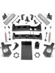 Rough Country Suspension Lift Kit 6 in Lift Brackets / Bushings / Cross