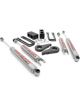 Rough Country Suspension Leveling Kit 2-1/2 in Lift Hardware / Shocks /