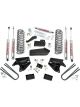 Rough Country Suspension Lift Kit 4 in Lift Brackets / Bushings / Hardwar (465)