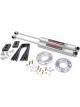 Rough Country Suspension Leveling Kit 2-1/2 in Lift Hardware / Shocks /
