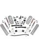 Rough Country Suspension Lift Kit X-Series 4-1/2 in Lift Brackets / Bush