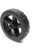 Reese Trailer Jack Wheel Twin Hardware Included Plastic Black Reese F2