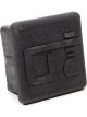Reese Hitch Cover - 2 in Tube - Draw-Tite Logo - Rubber - Black - Each