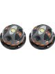 Reese Hazard Light - Weather Resistant - 9 Illuminations - Pair