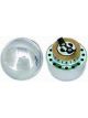 RPC Breather Twist-On Round Steel Chrome