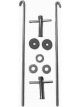 RPC Battery Hold Down Bolt J Bolts 3/8 x 10 in Winâ€¦