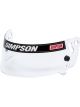 Simpson Safety Helmet Shield Clear Shark / Vudo Model Helmets
