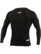 Simpson Safety Underwear Top Memory Fit SFI 3.3 Long Sleeve Nomex Bla