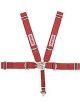 Simpson Safety Harness 5 Point Latch and Link SFI 16.1 Pull Down Adjus (29064R)