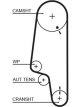 Gates PowerGrip Timing Belt
