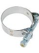 Supertrapp Exhaust Clamp Band Clamp 2 in Diameter Stainless Natural