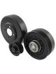 Steeda Autosports Pulley Kit Under Drive 6 Rib Serpentine Ductile Ir