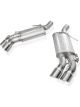 Stainless Works Exhaust System Cat-Back Valved Tips 3 in Diameter
