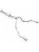 Stainless Works Exhaust System Cat-Back Under Bumper 3 in Diameter