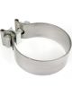 Stainless Works Exhaust Clamp Band Clamp 2-1/2 in Diameter 1-1/4 in Ba
