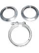 Stainless Works Exhaust Clamp V Band Clamp 5 in Tube Clamp / Flanges Sta