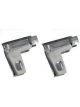 Taylor/Vertex Spark Plug Boot Heat Shield Aluminum Polished 90 Degree Pl