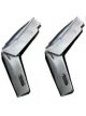 Taylor/Vertex Spark Plug Boot Heat Shield Aluminum Polished 45 Degree Pl