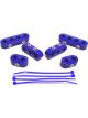 Taylor/Vertex Spark Plug Wire Divider 10.4 mm Wires Nylon Blue Clamp St