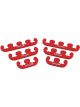 Taylor/Vertex Spark Plug Wire Divider 10.4 mm Wires Nylon Red Clip Styl