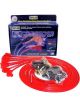 Taylor/Vertex Spark Plug Wire Set Spiro-Pro Spiral Core 8 mm Red 90 Deg