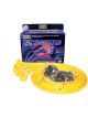 Taylor/Vertex Spark Plug Wire Set Spiro-Pro Spiral Core 8 mm Yellow 90