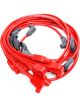 Taylor/Vertex Spark Plug Wire Set Spiro-Pro Spiral Core 8 mm Red 90 Deg