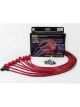 Taylor/Vertex Spark Plug Wire Set Spiro-Pro Solid Core 8 mm Red 90 Degr