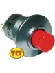 TCI Push Button Switch Momentary 10 Amp 12V 5/8 in Bulkhead Mount