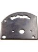 TCI Shifter Gate Plate 3-Speed Reverse Pattern Steel Black Paint TCI O