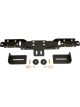 TCI Transmission Crossmember Bolt-On Steel Black Powder Coat Ford Must