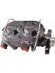Tuff-Stuff Master Cylinder 1 in Bore Integral Reservoir Iron Black Ch