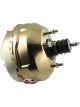 Tuff-Stuff Power Brake Booster 9 in OD Dual Diaphragm Steel Zinc Chevy