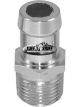 Tuff-Stuff Fitting Adapter Straight 1/2 in NPT Male to 5/8 in Hose Barb