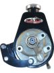 Tuff-Stuff Power Steering Pump Bracket Driver Side Block Mount Steel Bl