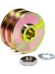 Tuff-Stuff Alternator Pulley V-Belt 2 Groove 2.628 in Diameter Hardwar