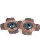 Tilton Clutch Disc OT-Series 7-1/4 in Diameter 29 mm x 10 Splin