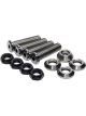 Ti22 Performance Tie Rod and Drag Link Stud 1/2-20 in Thread Button H