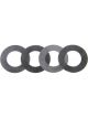 Ti22 Performance Spindle Shim 0.005 in Thick Steel Natural MPD Sprint