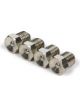 Ti22 Performance Grease Fitting Straight 1/4-28 in Thread Steel Zinc
