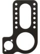 Ti22 Performance Steering Box Mount Top Mount Aluminum Black Anodize
